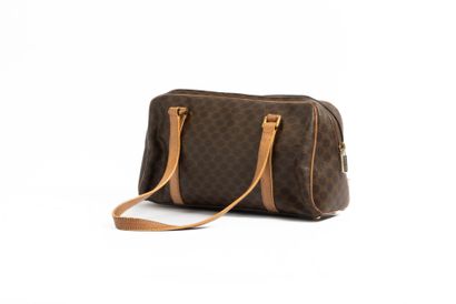 CELINE
Handbag in triumph canvas and natural...