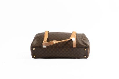 CELINE
Handbag in triumph canvas and natural...
