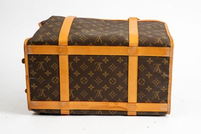 LOUIS VUITTON
Cat-dog bag in monogram canvas...