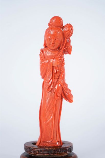 CHINA, 20th century
Coral subject representing...