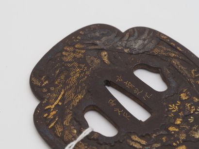 JAPAN, Edo period (1603-1868)
Patinated iron...