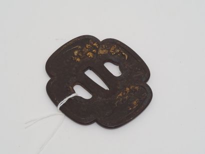 JAPAN, Edo period (1603-1868)
Patinated iron...