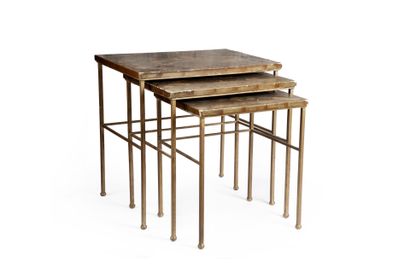 CHINA, for export
Three nesting tables with...