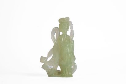CHINA, 20th century
Statuette of a female...