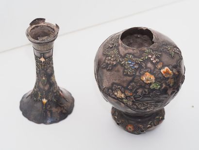 JAPAN, late 19th-early 20th century
Silver...