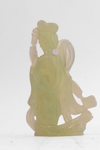 CHINA, 20th century
Statuette of a female...