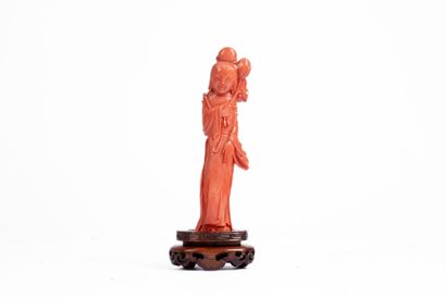 CHINA, 20th century
Coral subject representing...