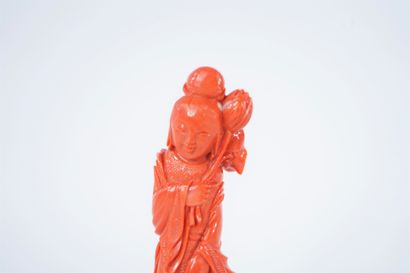 CHINA, 20th century
Coral subject representing...