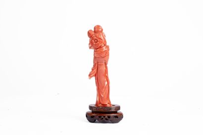 CHINA, 20th century
Coral subject representing...