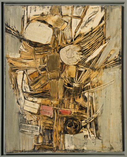 Roger-Edgar GILLET (1924-2004)
Composition,...