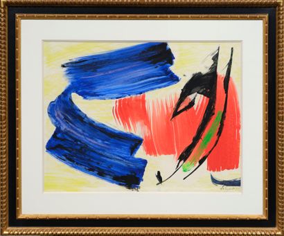 Gérard SCHNEIDER (1896-1986)
Composition,...
