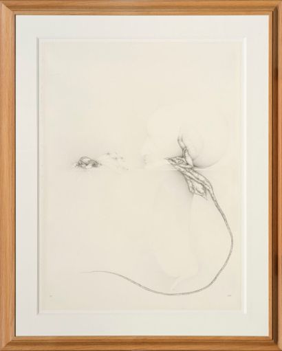 Fred DEUX (1924-2015)
Autoportrait, 1981
Mine...