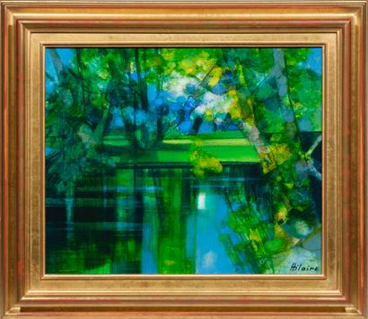 Camille HILAIRE (1916-2004)

Bord du Loing.

Huile...