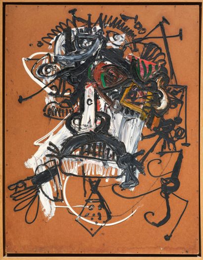 Michel MACRÉAU (1935-1995)
Sans titre, 1962
Huile...