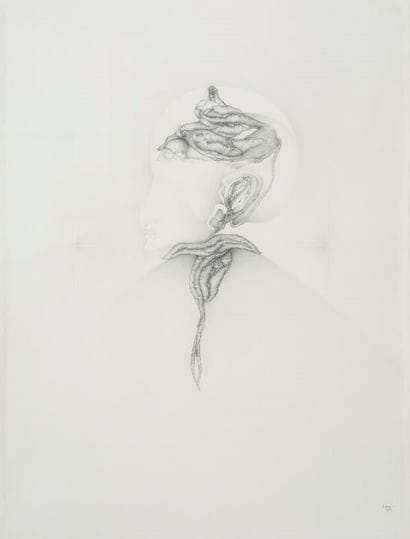 Fred DEUX (1924-2015)
Sans titre, 1981
Mine...