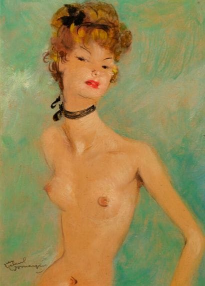 Jean Gabriel DOMERGUE (1889-1962)
Nu féminin....