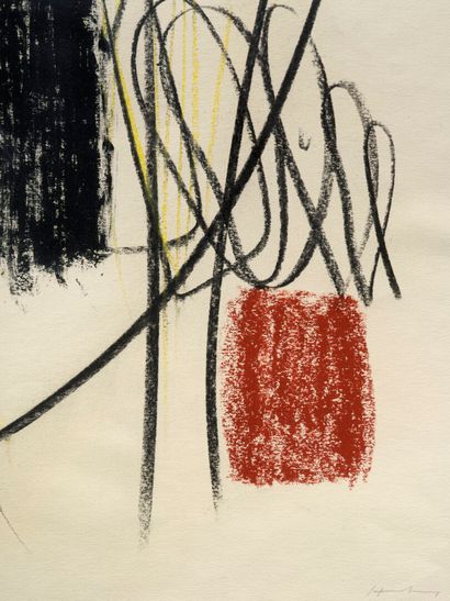 Hans HARTUNG (1904-1989)
Composition
Pastel,...