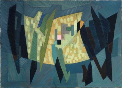 Jean DEYROLLE (1911-1967)
Composition
Tempera...