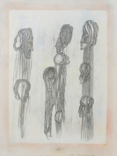 Fred DEUX (1924-2015)
J'imagine d'invisibles...