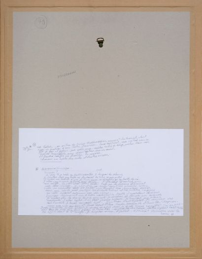 Fred DEUX (1924-2015)
Sans titre, 2008
Encre...
