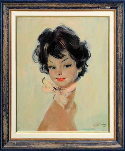 Jean Gabriel DOMERGUE (1889-1962)
Femme en...