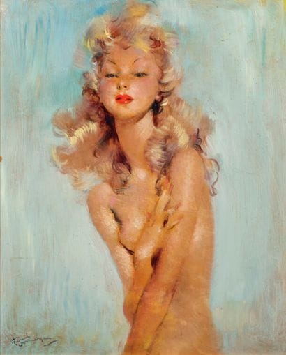 Jean Gabriel DOMERGUE (1889-1962)
Female...