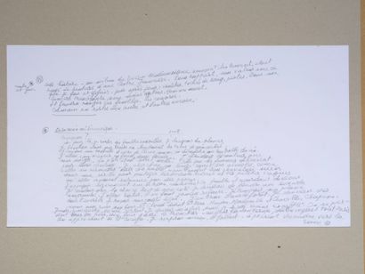 Fred DEUX (1924-2015)
Sans titre, 2008
Encre...