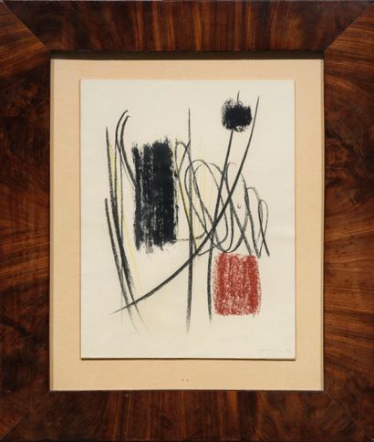 Hans HARTUNG (1904-1989)
Composition
Pastel,...