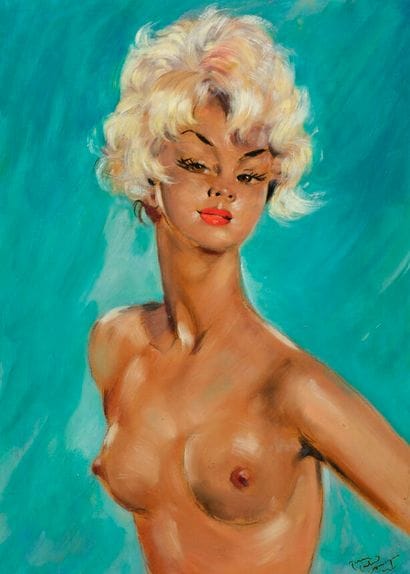Jean Gabriel DOMERGUE (1889-1962)
Nu féminin
Huile...