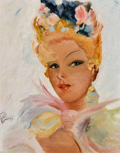 Jean Gabriel DOMERGUE (1889-1962)
Femme en...