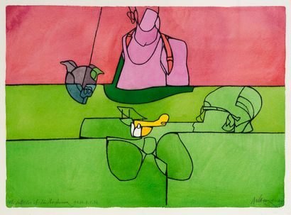 Valerio ADAMI (Né en 1935)
The collector...