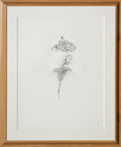 Fred DEUX (1924-2015)
Sans titre, 1981
Mine...