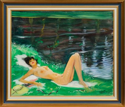 Jean Gabriel DOMERGUE (1889-1962)
Nu féminin...