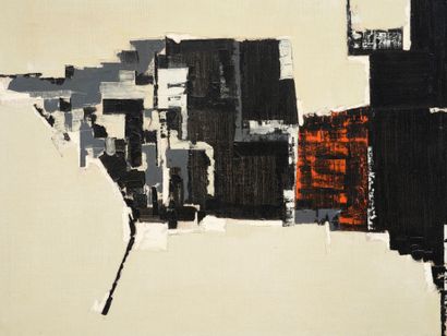 Martin BARRÉ (1924-1993) 
Composition
Huile...