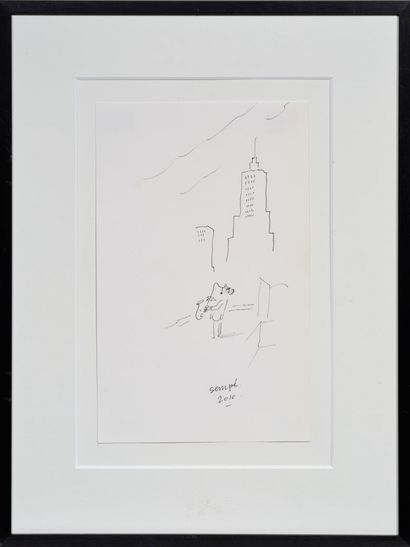 Jean-Jacques SEMPÉ (1932-2022)
Joueur de...