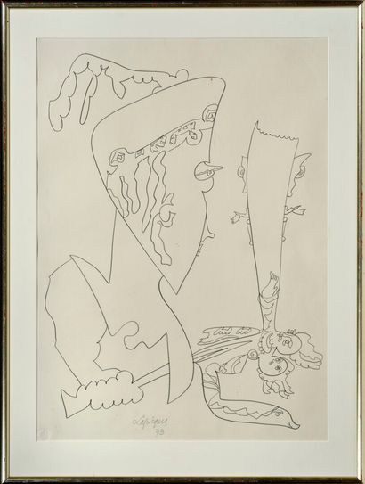 Charles LAPICQUE (1898-1988)
Composition
Pencil...
