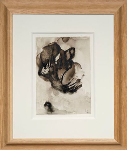 Fred DEUX (1924-2015)
Tâche, 1962
Encre de...