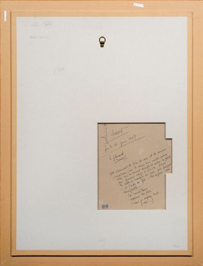 Fred DEUX (1924-2015)
Le placard, 1969
Encre...