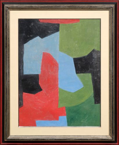 Serge POLIAKOFF (1900-1969)
Rouge, Bleu,...