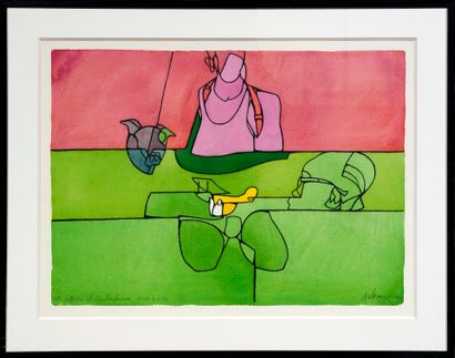 Valerio ADAMI (Né en 1935)
The collector...