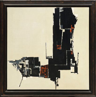 Martin BARRÉ (1924-1993) 
Composition
Huile...