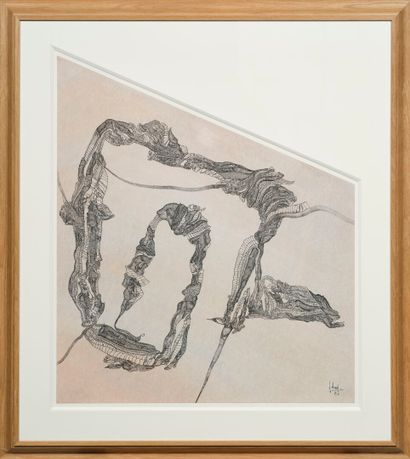 Fred DEUX (1924-2015)
Sans titre, 1970
Encre...