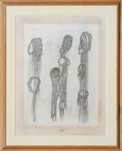 Fred DEUX (1924-2015)
J'imagine d'invisibles...
