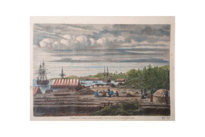 Réunion de 19 gravures dont la France illustrée...