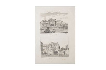 Réunion de 19 gravures dont la France illustrée...