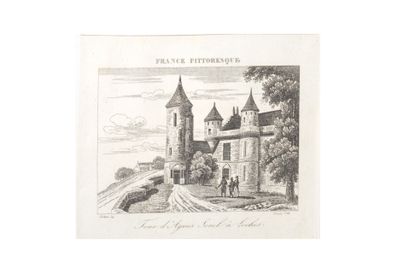 Réunion de 19 gravures dont la France illustrée...