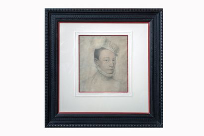Ecole française dans le goût de CLOUET
Portrait...