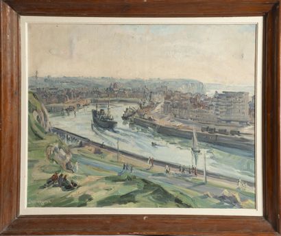 Louis-Albert DEMANGEON (1909-1979)
Scène...