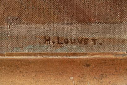 Henri Eugène LOUVET (1866-?)
Port de Bretagne
Huile...