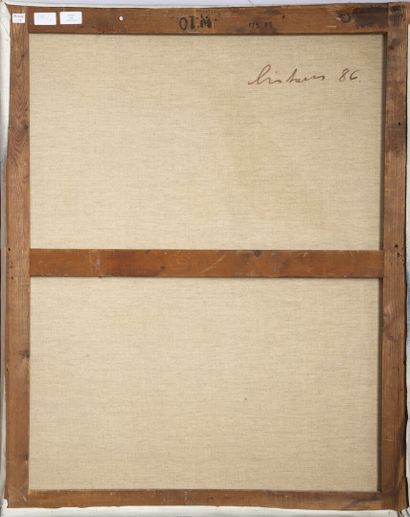 Gilbert LISKENNE (1929-2005)
Nuances de bleus
Huile...